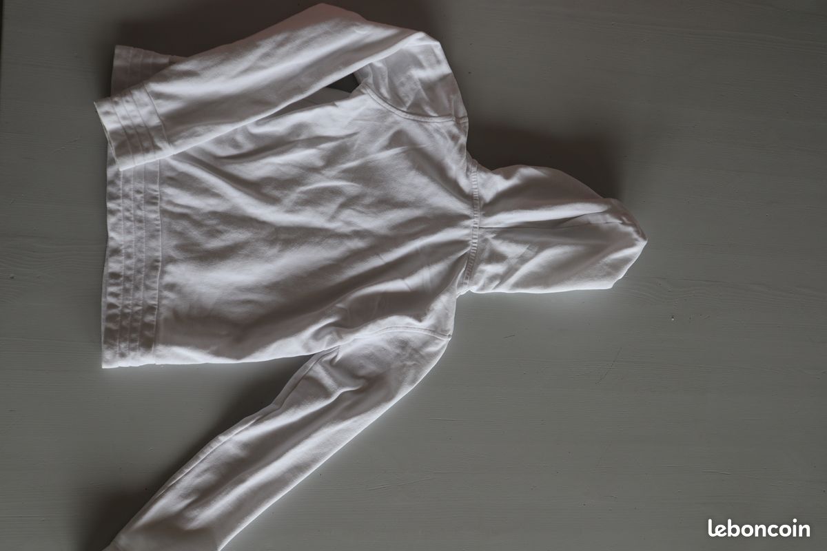 Sweat blanc fille roxy - très bon état - 12 ans (image 2)