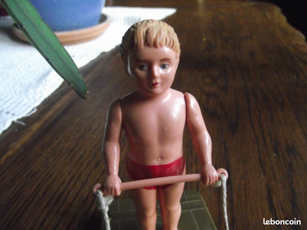Figurine SCHUCO FLOTANO (3009 Boy) - Modèle Réduit Vintage - Occasion