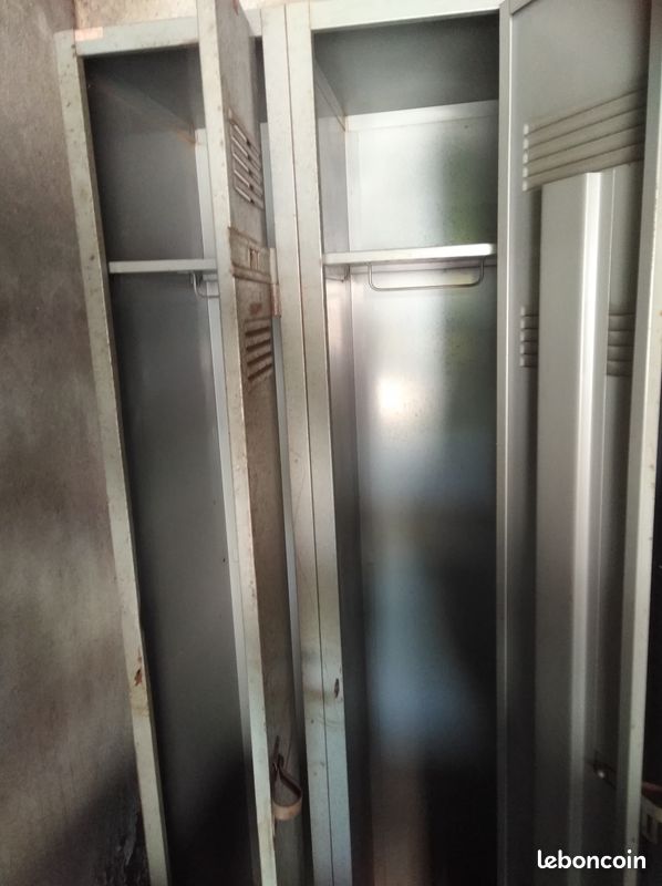 3 vestiaires en métal vintage (image 11)