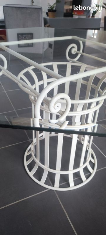 Jolie table en verre (image 1)