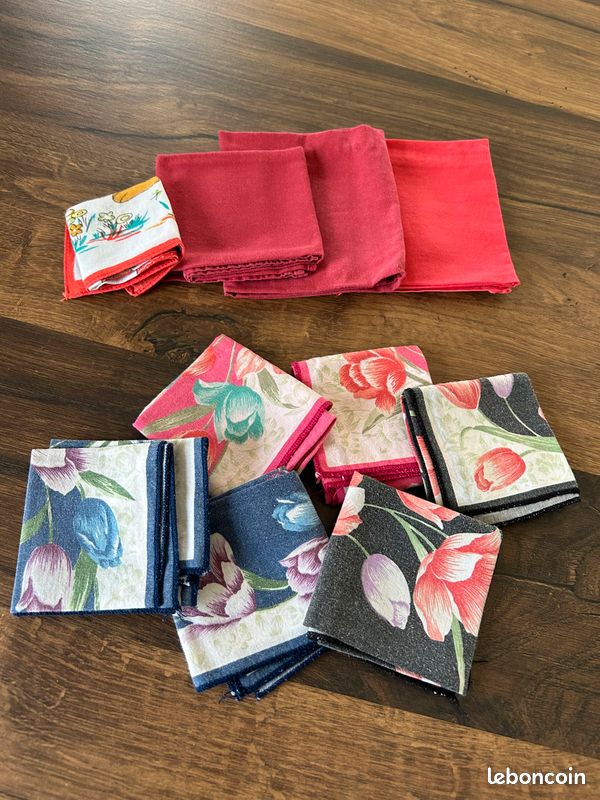 Lot de 10 mouchoirs (image 1)