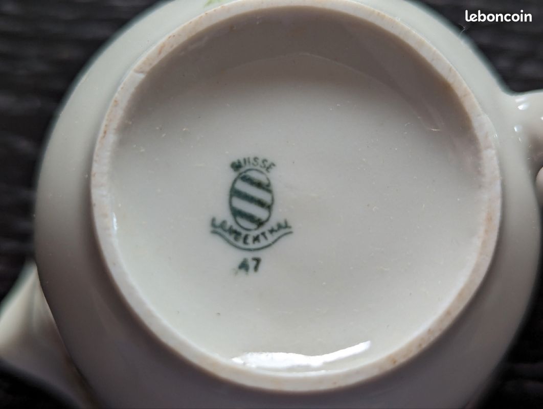 Service à café en porcelaine Langenthal, Suisse, circa 1950 (image 7)