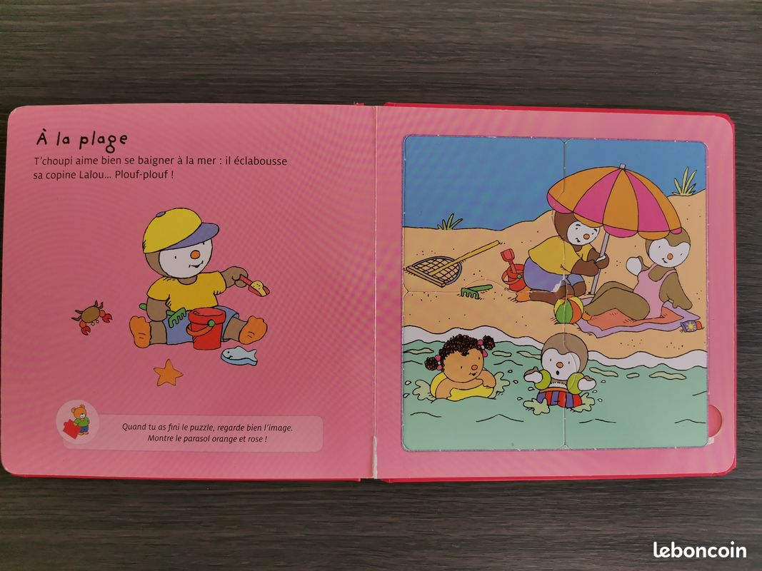 Le livre-puzzle de T’choupi 3 pièces (image 3)