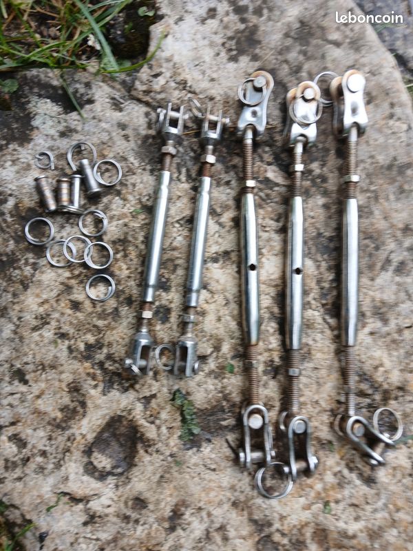 Lot ridoirs inox (image 1)