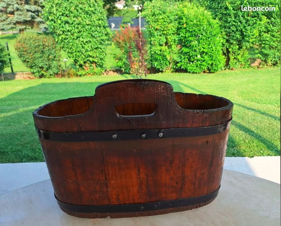 ANCIENNE SEILLE pour FLEURS/PLANTES (image 3)
