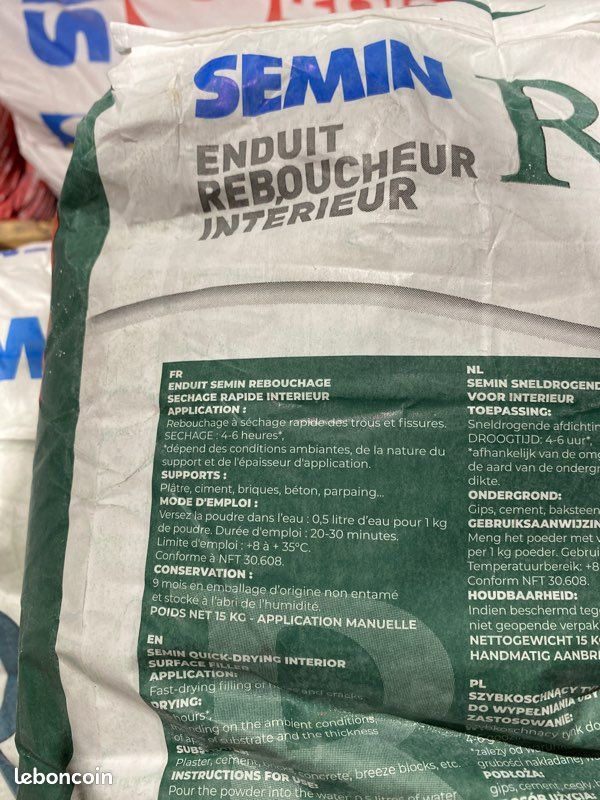 Enduit reboucheur semin (image 4)