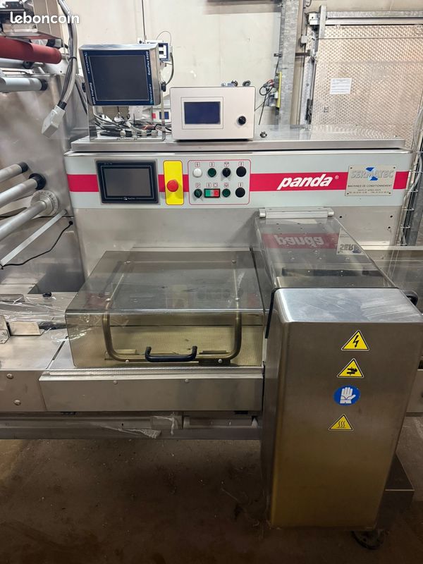 Machine d’emballage Flowpack PANDA – SERMATEC – Emballage automatique + impression (image 2)