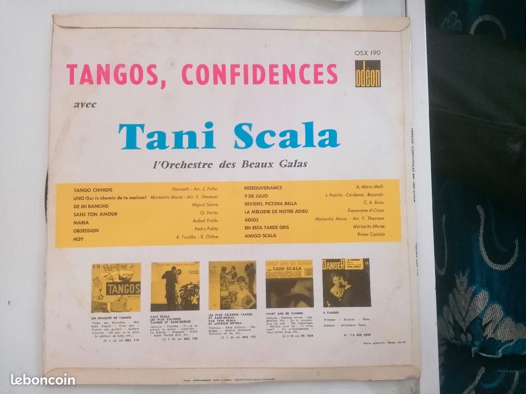 Vinyle Tani Scala (image 2)