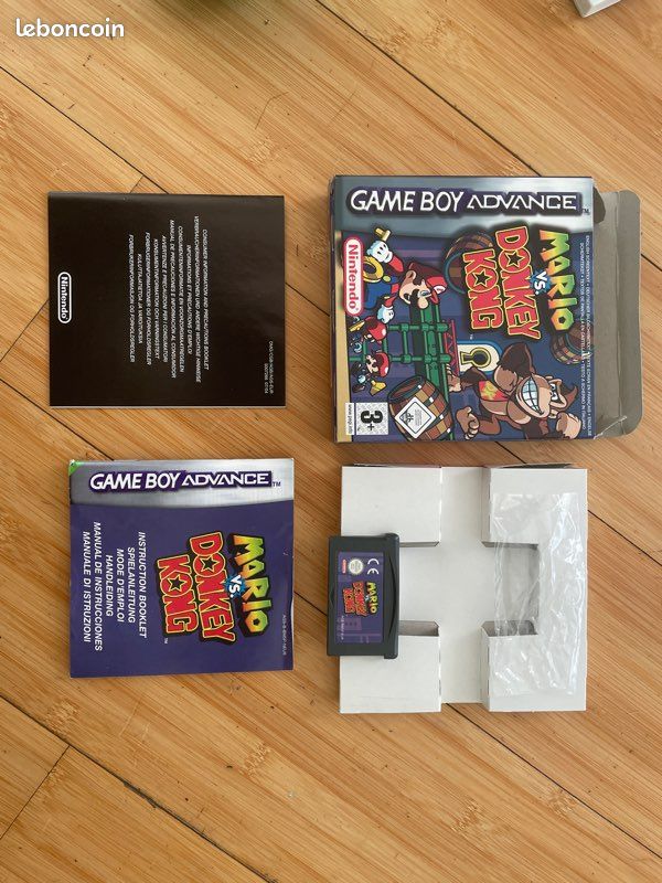 Mario Vs. Donkey Kong Gameboy Advance Auténtico