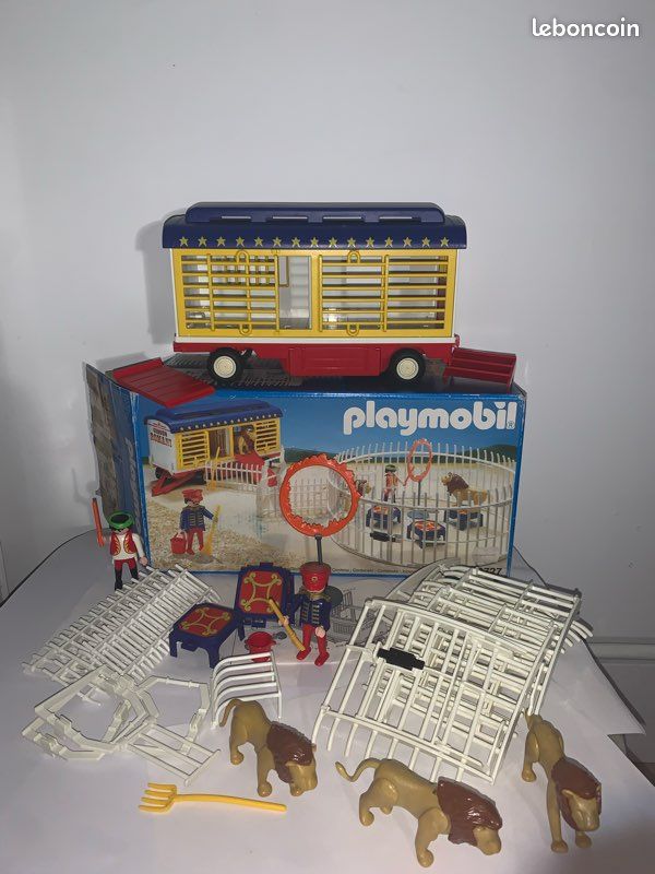 Playmobil 3728 Le Cirque avec sa roulotte, - Jeux & Jouets