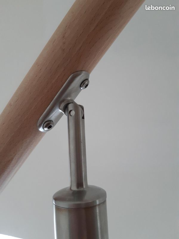 Support orientable inox main courante (image 2)