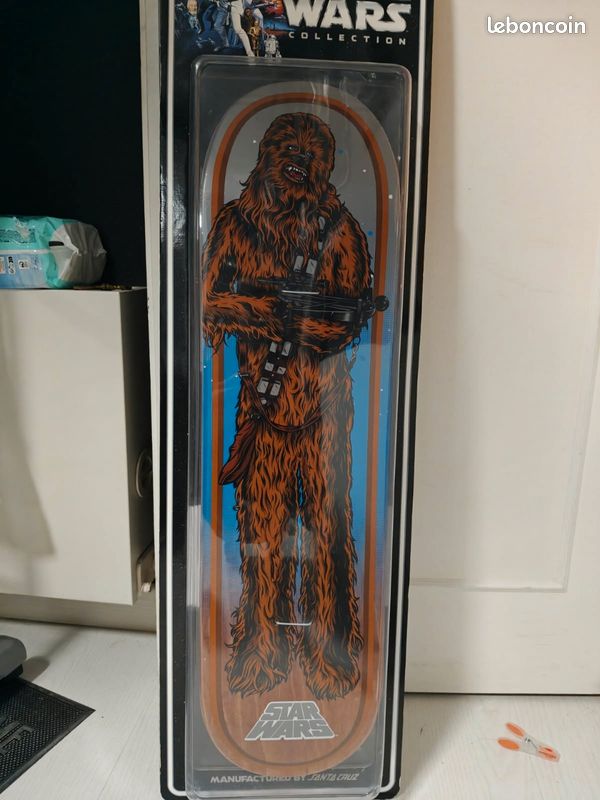 Planche à Roulettes Star Wars Santa Cruz - Chewbacca - édition Limitée - Neuve