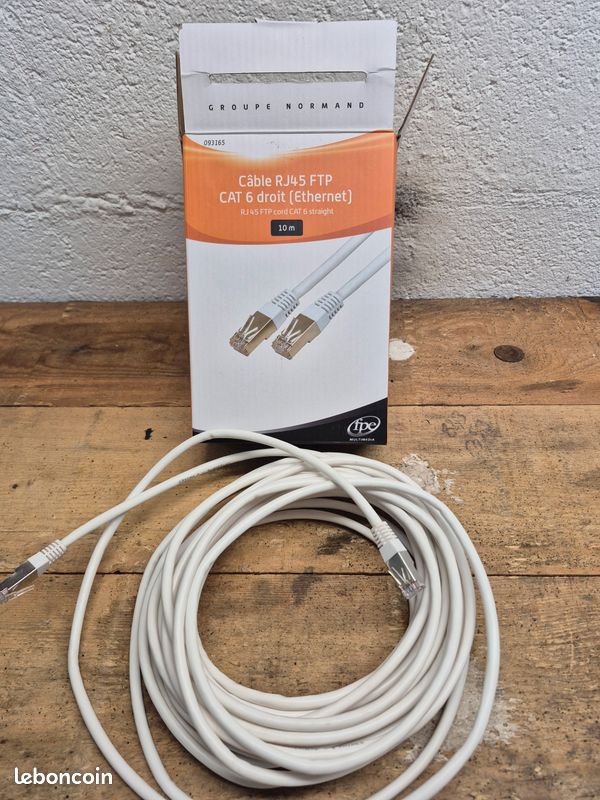 1 BOITE CABLE RJ 45 (ethernet) 10M (image 2)