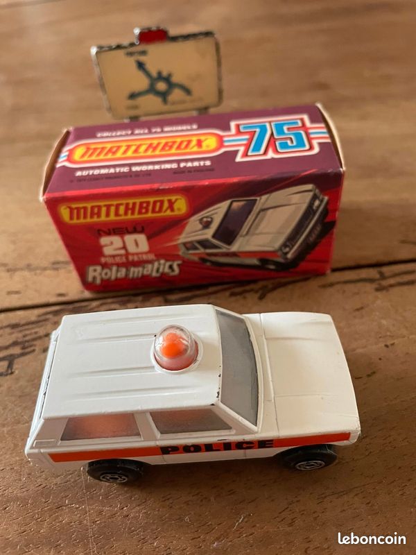 Matchbox n°20 Rolamatics, Poice Patrol Sécurité rallye Paris-Dakar