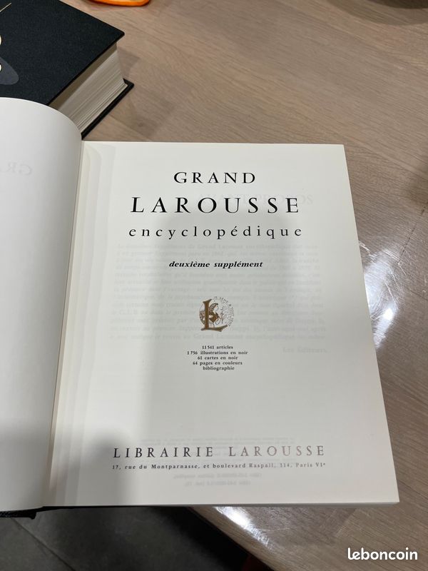 Encyclopedie atlas generale larousse 12 volumes (image 6)