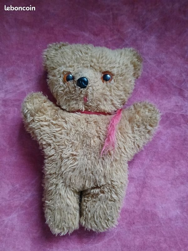 Vieil ours peluche ancien années 20/30 vintage rétro