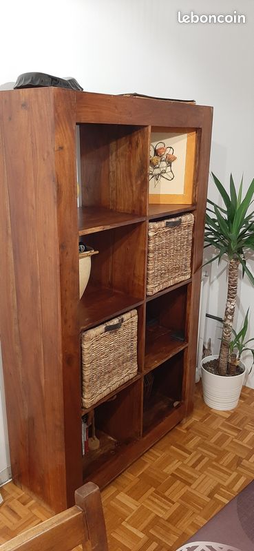 Meuble 8 cases acacia (image 2)