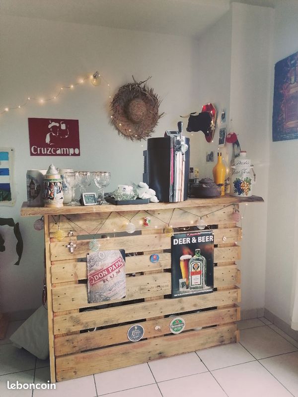 🍻 Bar en bois pour apéros 🍻 (image 1)