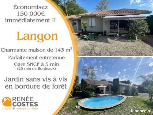 Maison 6 pièces 143 m² · à Langon · 143 m² · 88 000 €