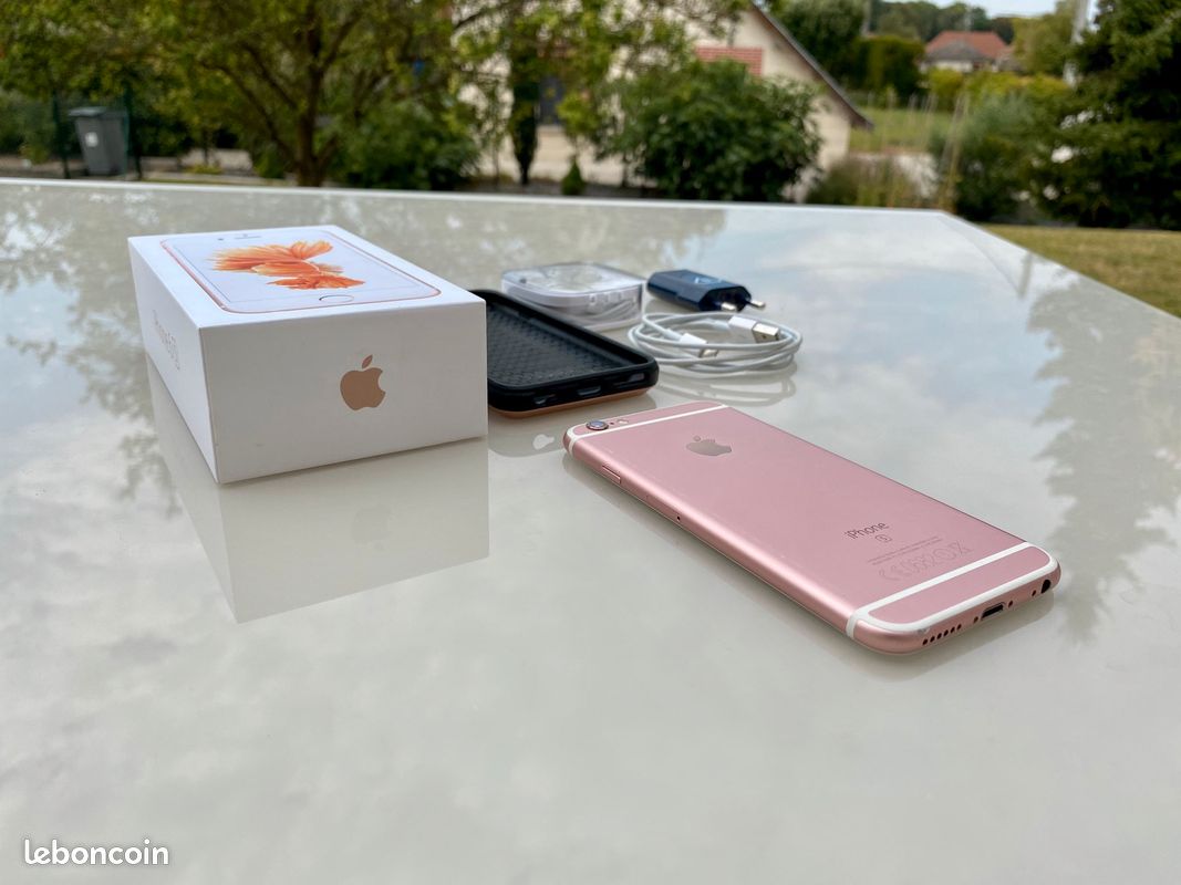 IPhone 6s rose 16GO avec accessoires (image 6)