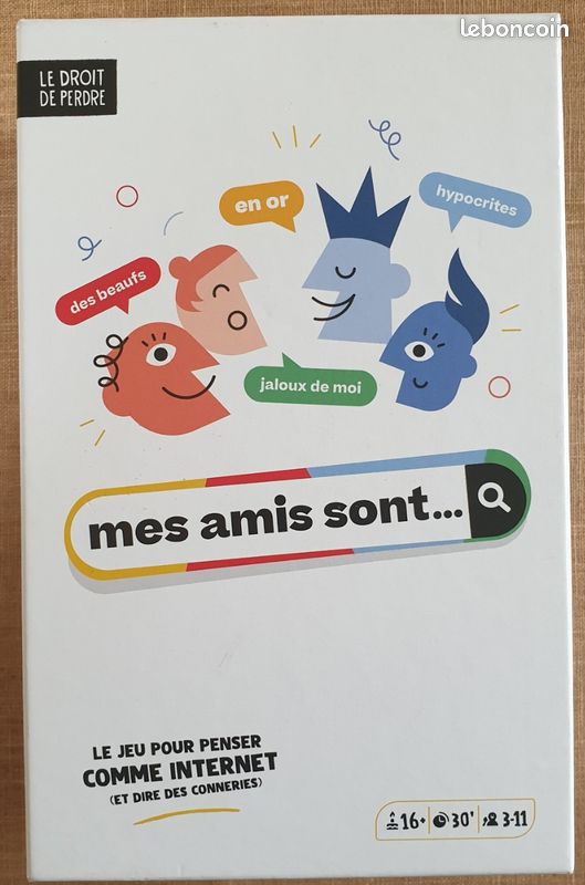 Jeu de société " Mes amis sont..." (image 1)