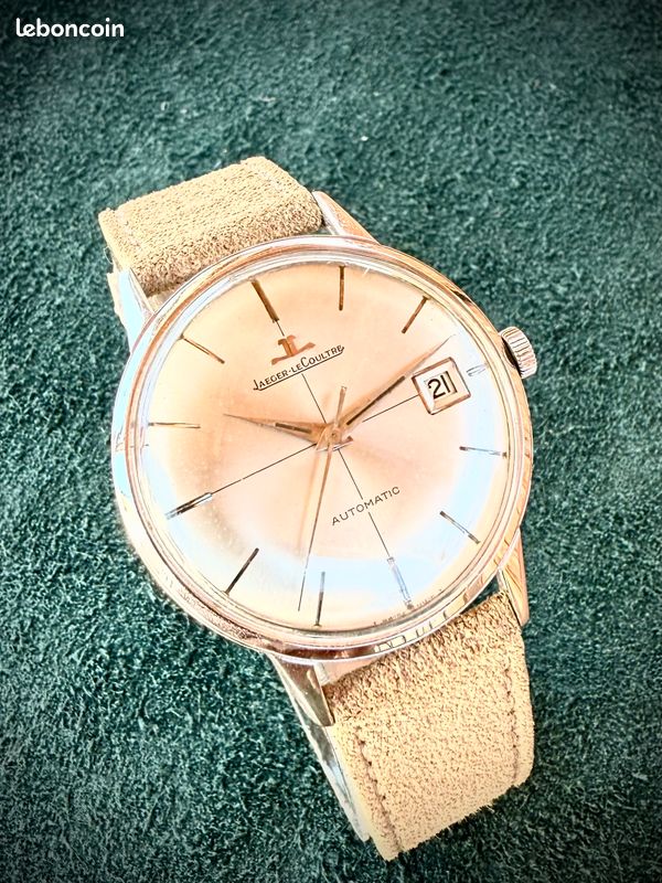 Lot De 3 Cadrans De Montre Anciens Jaeger-LeCoultre - Occasion, Avec Usures, Pour Collection/réparation