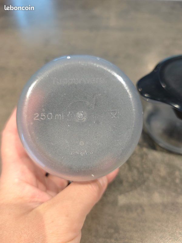 Lot de 4 pot Tupperware 250 ml (image 2)