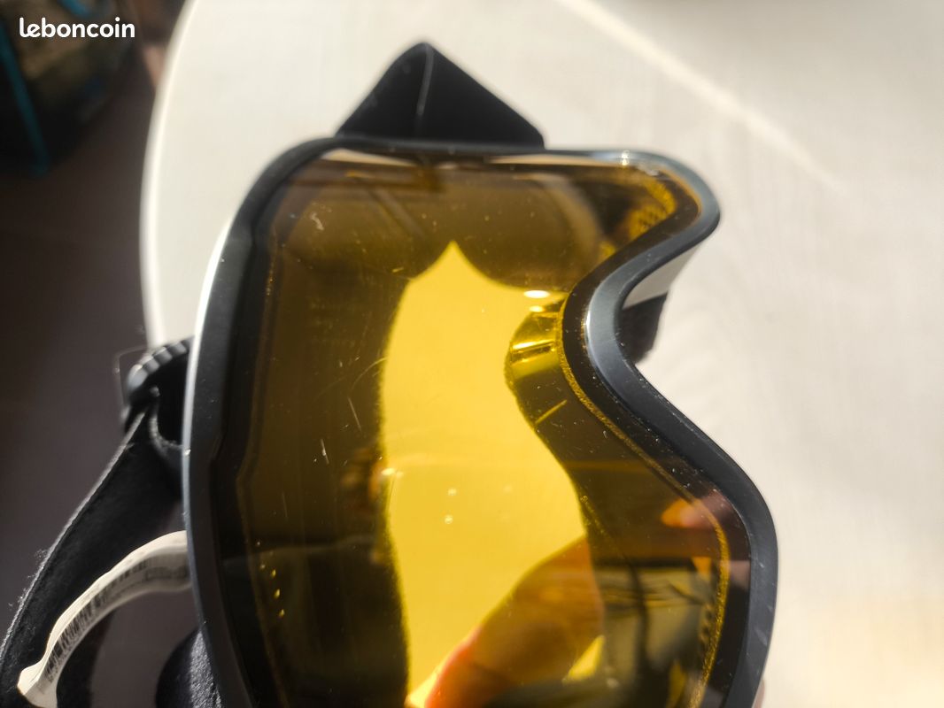 Moufles de ski Decathlon imperméables S/M avec paume et doigts en cuir + masque mauvais temps S/M (Adolescent/femme) (image 11)