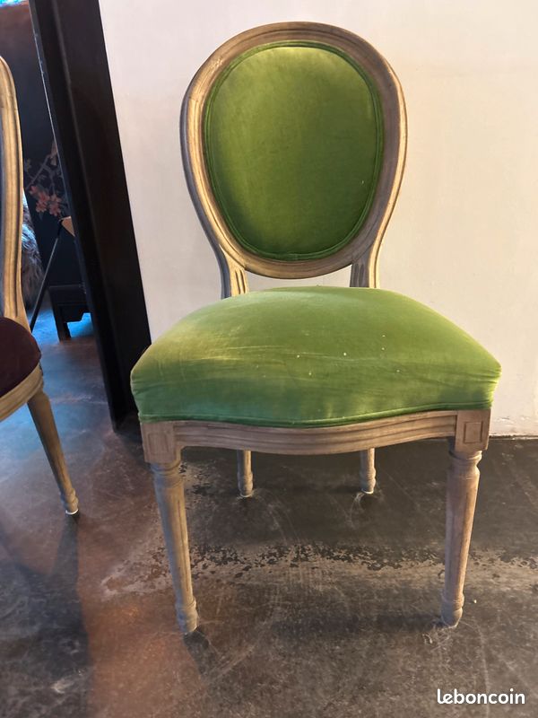 Chaise Joséphine velours (image 3)
