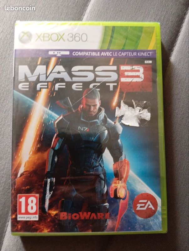 Mass effect 3 Xbox 360 neuf sous blister (image 1)