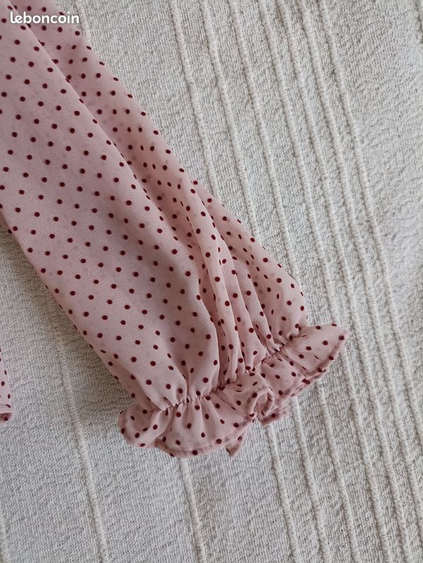 Chemise Zara de la taille S, de couleur rose
