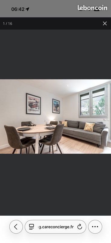 Appartement 3 pièces 42 m² · à Chamonix-Mont-Blanc · 42 m² · 2 420 €/mois