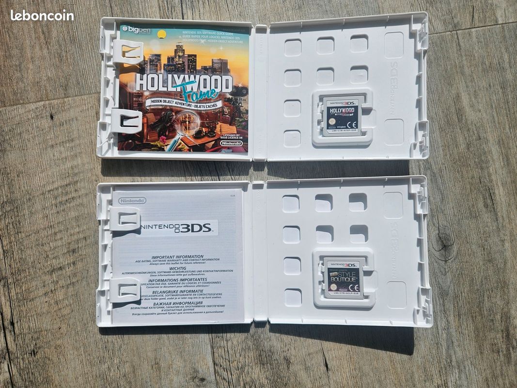 Jeux 3DS Maison du style et Hollywood Fame (image 3)