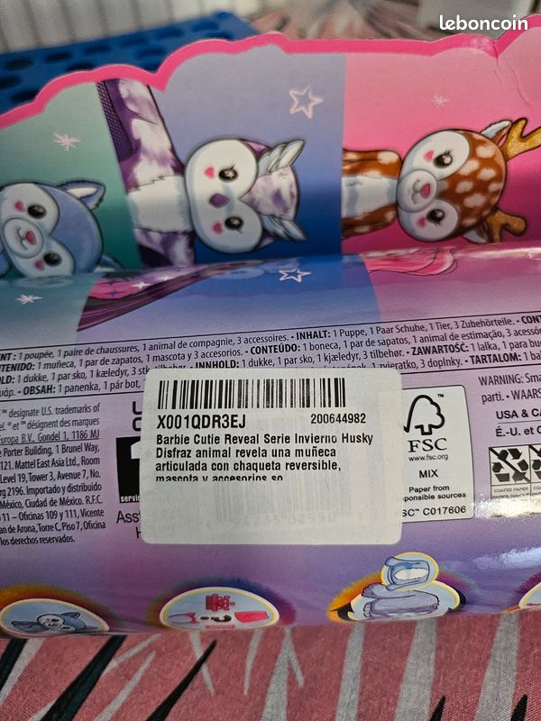 Barbie cutie reveal husky Jeux Jouets