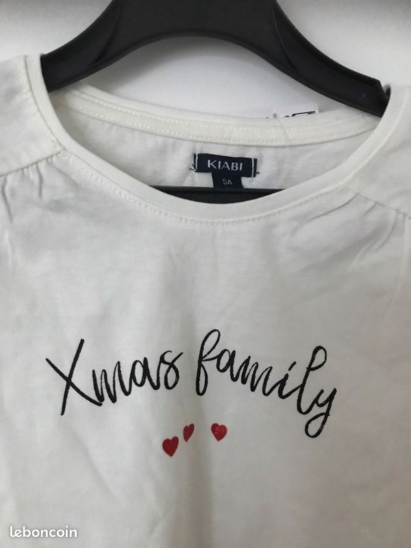 T-shirt blanc manches longues (image 5)