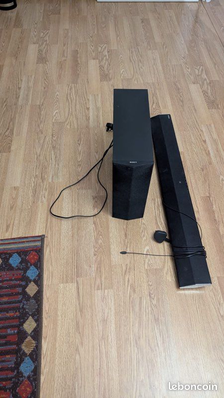 Service_parts Support Mural Noir Avec Vis Pour Barre De Son Sony HT-CT380 SA-CT380 SA-WCT380 SA-WCT380 454975801