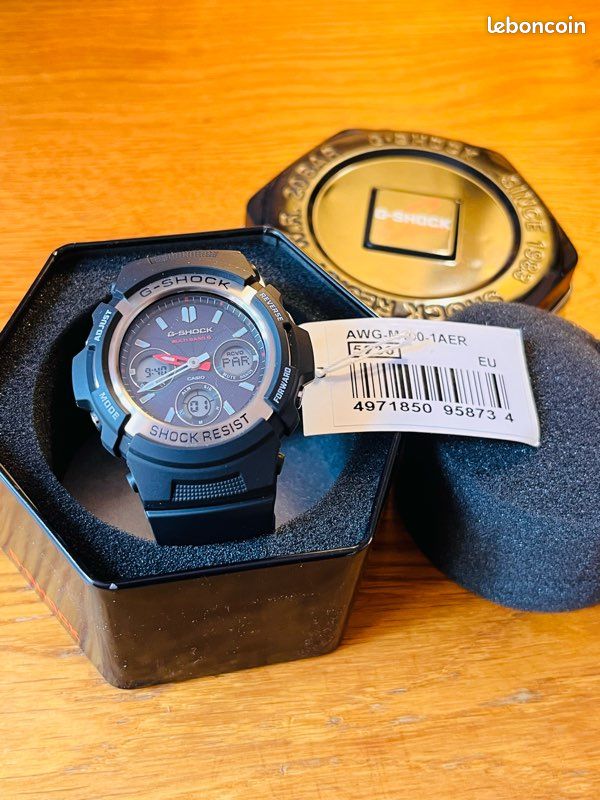 Casio G-SHOCK Homme Digital Quartz Montre avec Bracelet en Résine GX