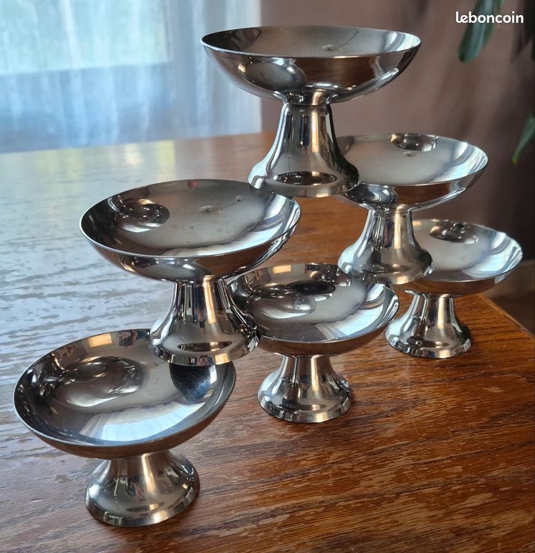Coupes A Glace, Service À Glace En Inox Sail Salemstainless Vinod