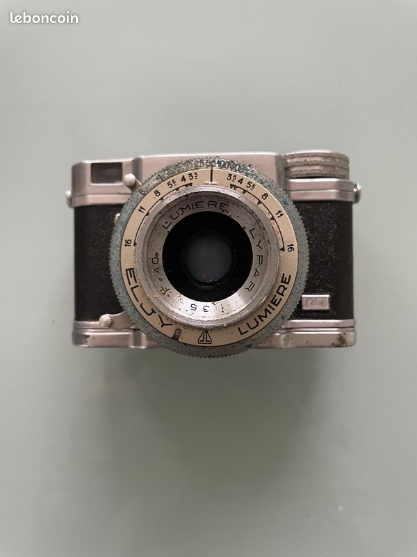 Ancien Appareil Photo ELJY LUMIERE Vintage Collection