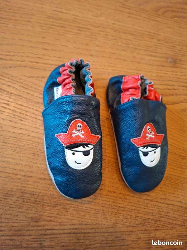 Chaussons souples Rose et Chocolat Chaussures