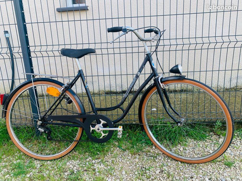 Vélo De Ville Unisexe 28 Pouces Bleu – Bon état, 21 Vitesses