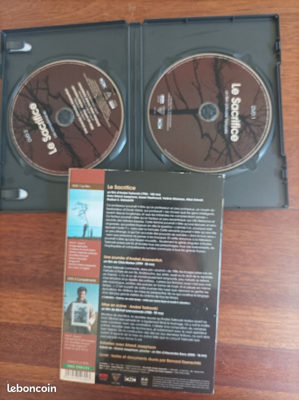Coffret 2 DVD le sacrifice Andreï Tarkovski (image 2)