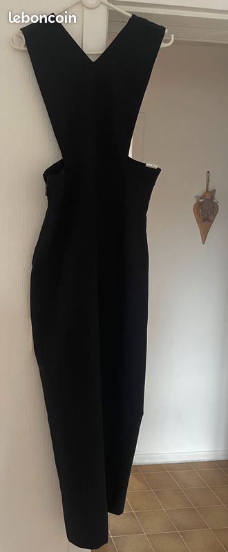 Robe longue noire T36/38 (image 2)