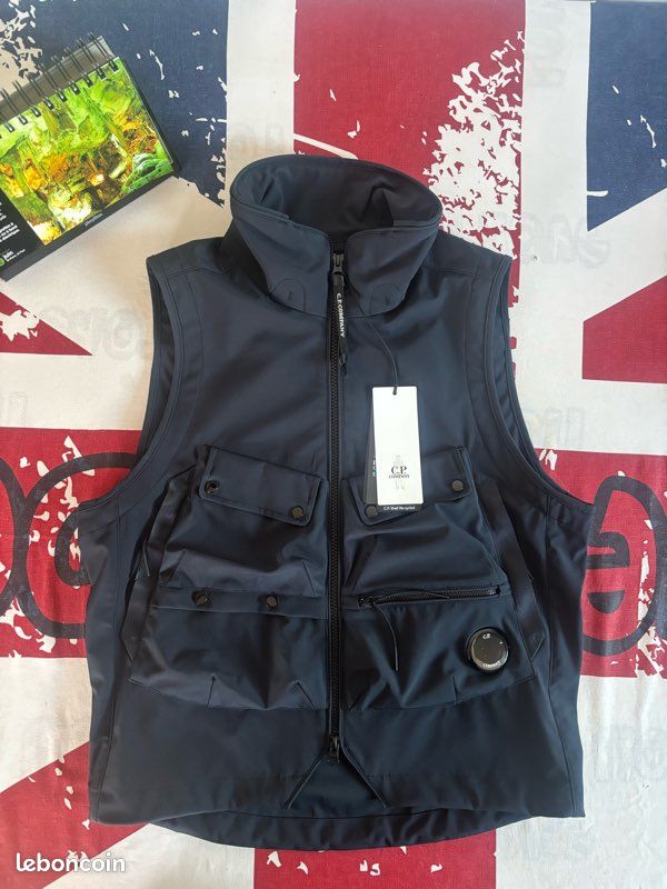 Gilet/Veste sans manche Company taille 44 bleu marine Vêtements