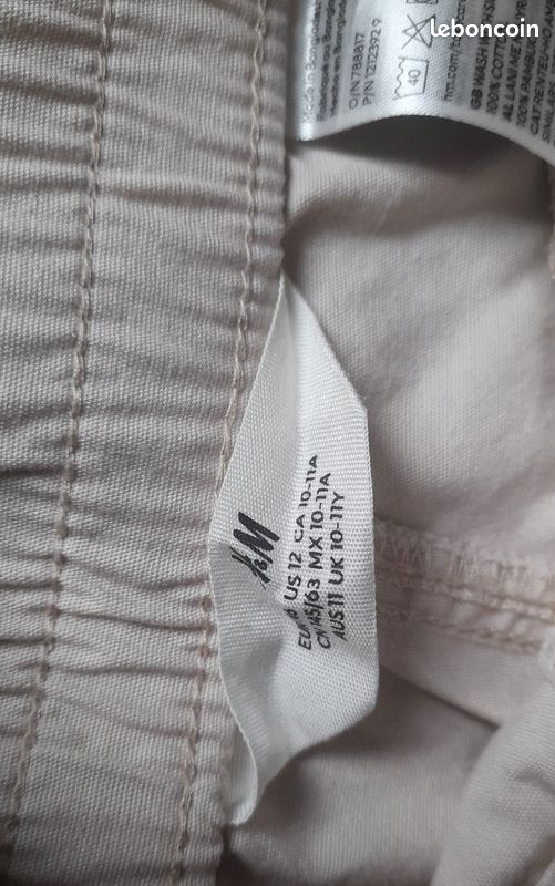 Pantalon Cargo 10 11 ans (image 2)