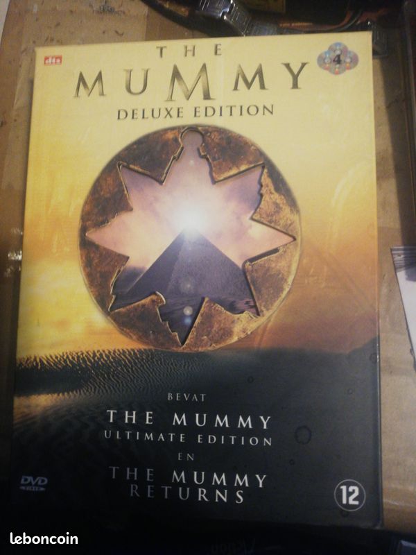 Coffret 4 dvd la momie the mummy deluxe edition - DVD - Films