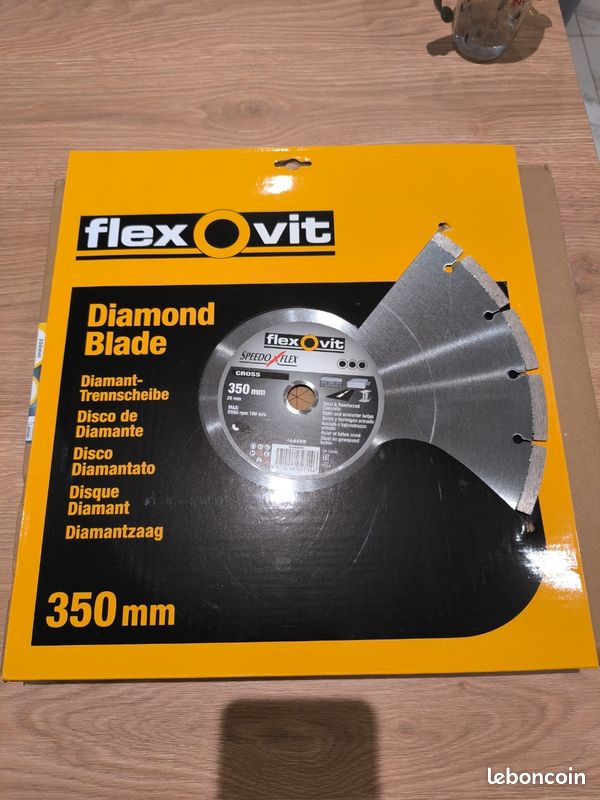 Disque diamn flex o vit 350 mm (image 1)