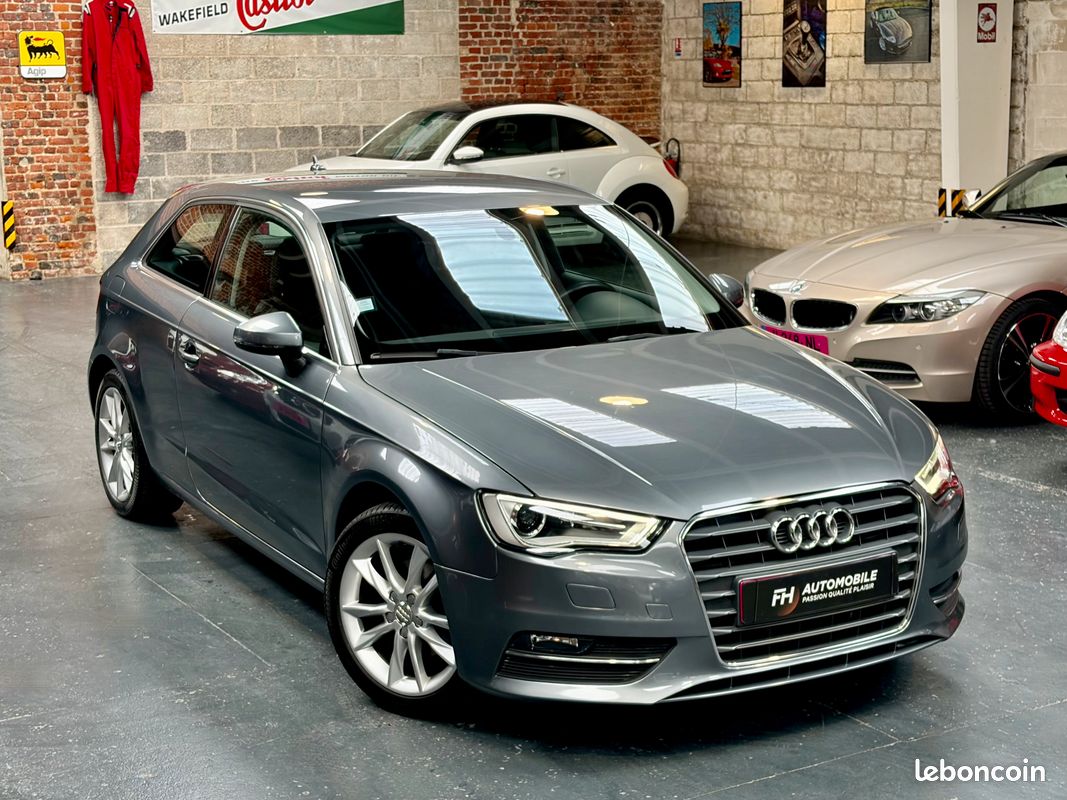 Audi A3 - 1.4L TFSI 122 ch - GPS, Bluetooth, Régulateur - Carnet et historique - État remarquable (image 3)