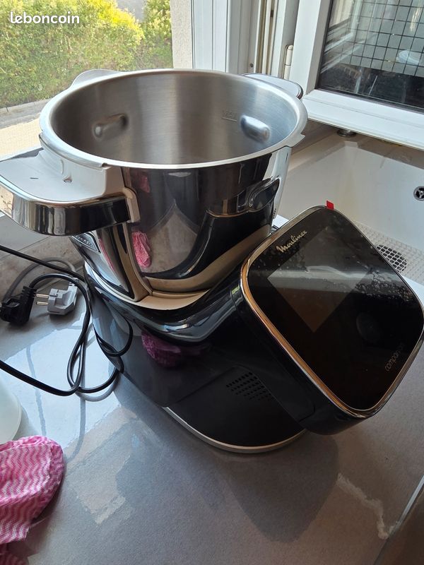 Robot cuiseur Moulinex I-Companion Touch XL HF948 Noir (image 2)