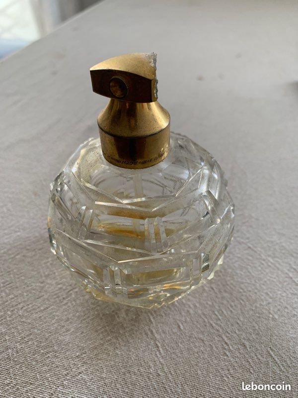Vieux Vaporisateur Cristal Marcel Franck – Vide – Années 50